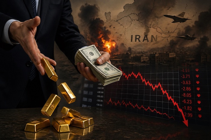 Guerre en Iran et marché de l’or quand les investisseurs vendent en pleine crise