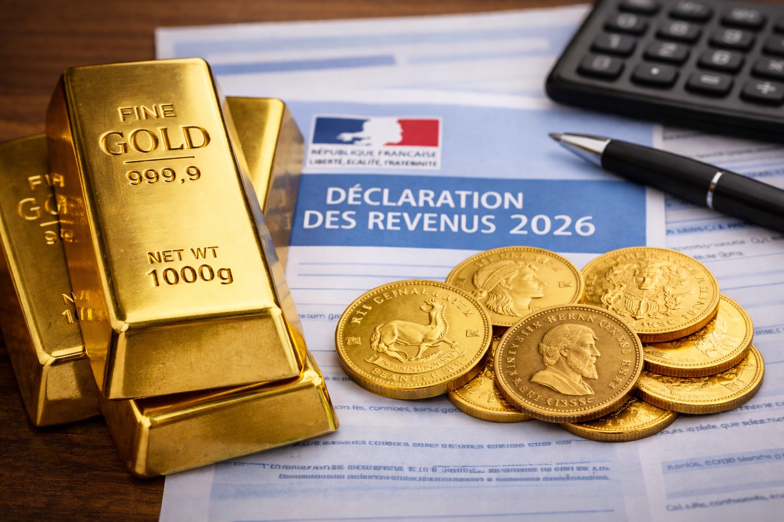 Impôts 2026 - faut-il déclarer lingots et pièces d’or ?