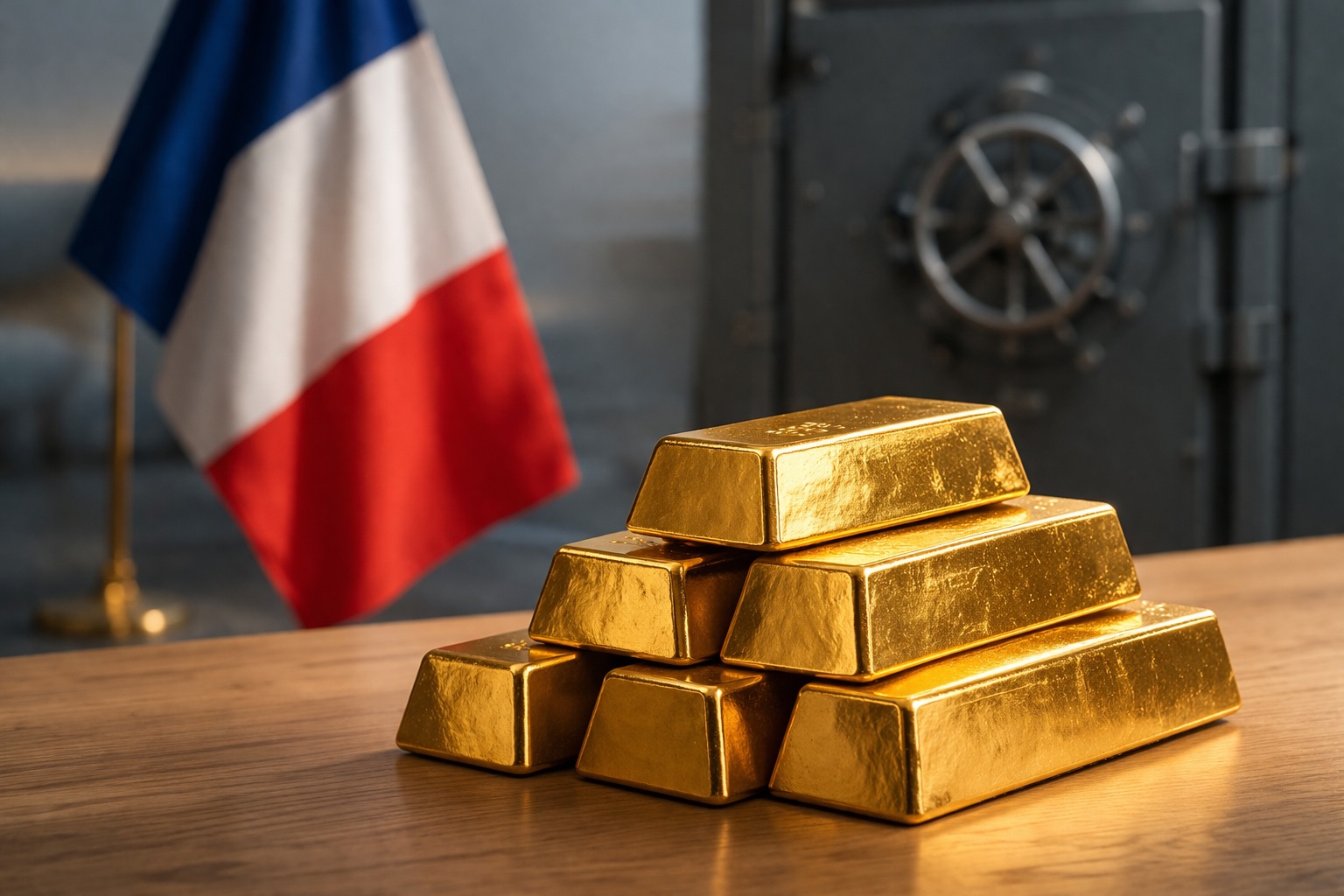La France a rapatrié 129 tonnes d’or grâce à une opération financière ingénieuse.