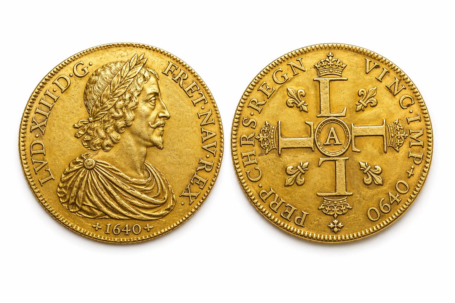 La pièce, qui pèse 67 grammes, a été gravée par Jean Varin, sculpteur français