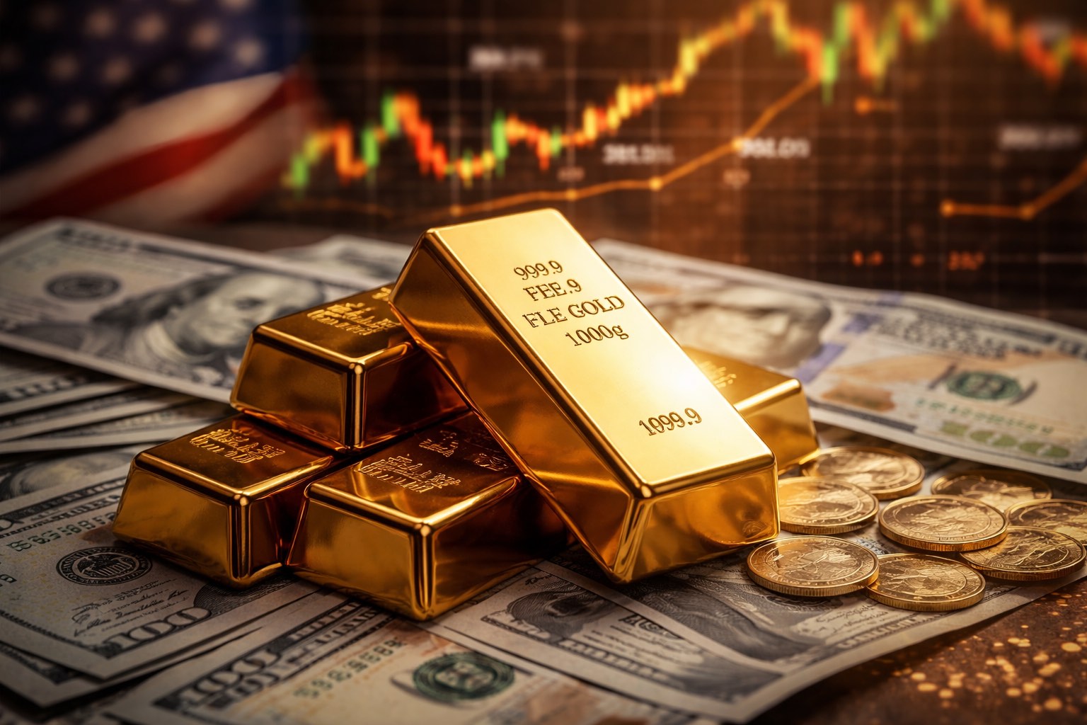 L’or résiste dans un contexte de tensions géopolitiques et monétaires