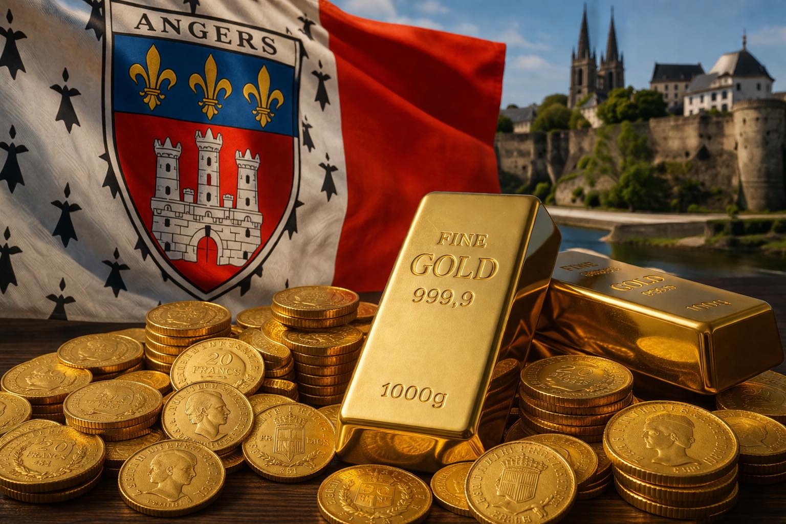 Une vente d’envergure consacrée à l’or à Angers
